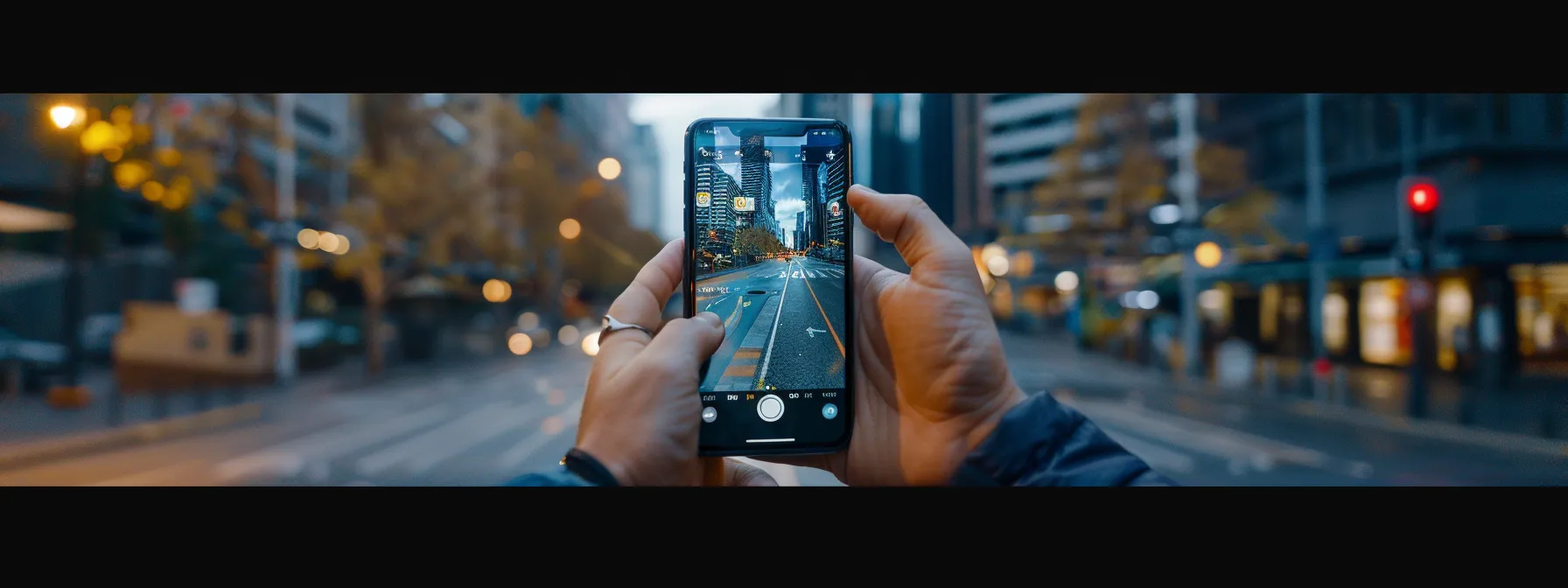 a person using a smartphone to search for a melbourne business listing.