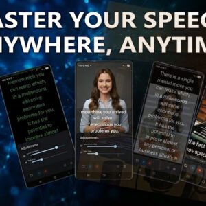 TeleRecorder Pro – Voice-Activated Teleprompter & Video